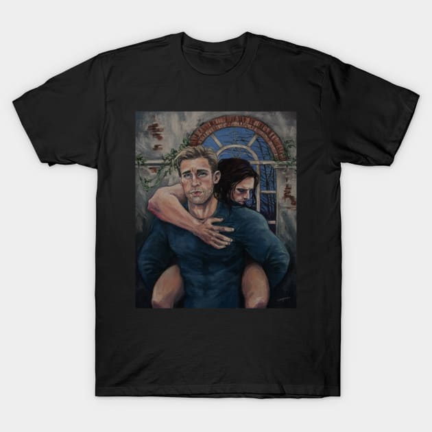 Piggyback Ride T-Shirt by artgroves